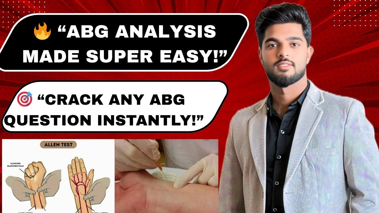 ABG analysis||Definition,purposes,components, ABG interpretations & Nursing responsibilities 🫁||