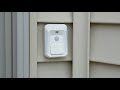 Wireless Doorbell with Motion Sensing Security Light