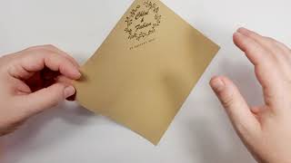 Tuto de roulage de cône ou cornet de confetti en papier kraft 🎉