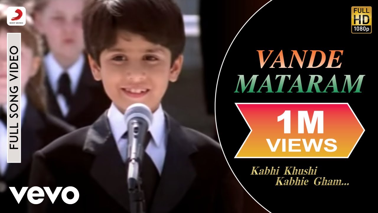 Vande Mataram Full Video   K3GHrithik RoshanUsha Uthup Kavita Krishnamurthy