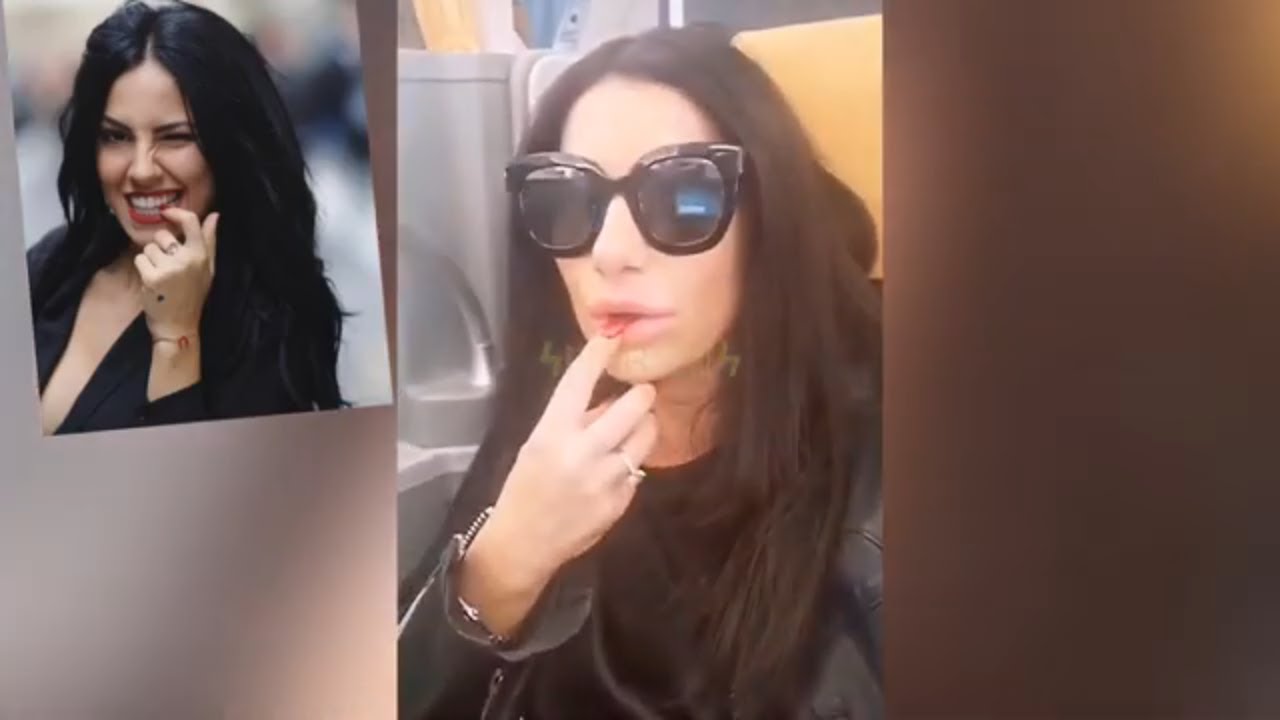 LA PORNO ATTRICE PRISCILLA SALERNO BRINDA AGLI INSULTI DI GIULIA DE ...