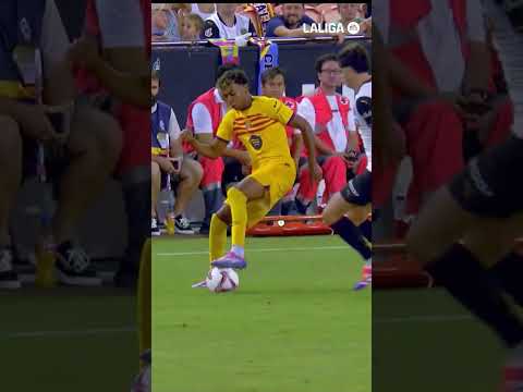 ? Lamine Yamal... #LaLigaHighlights #ValenciaBarça #fcbarcelona #shorts