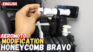 English Honeycomb Bravo Throttle Mod Aeromoto First Impresion Setup