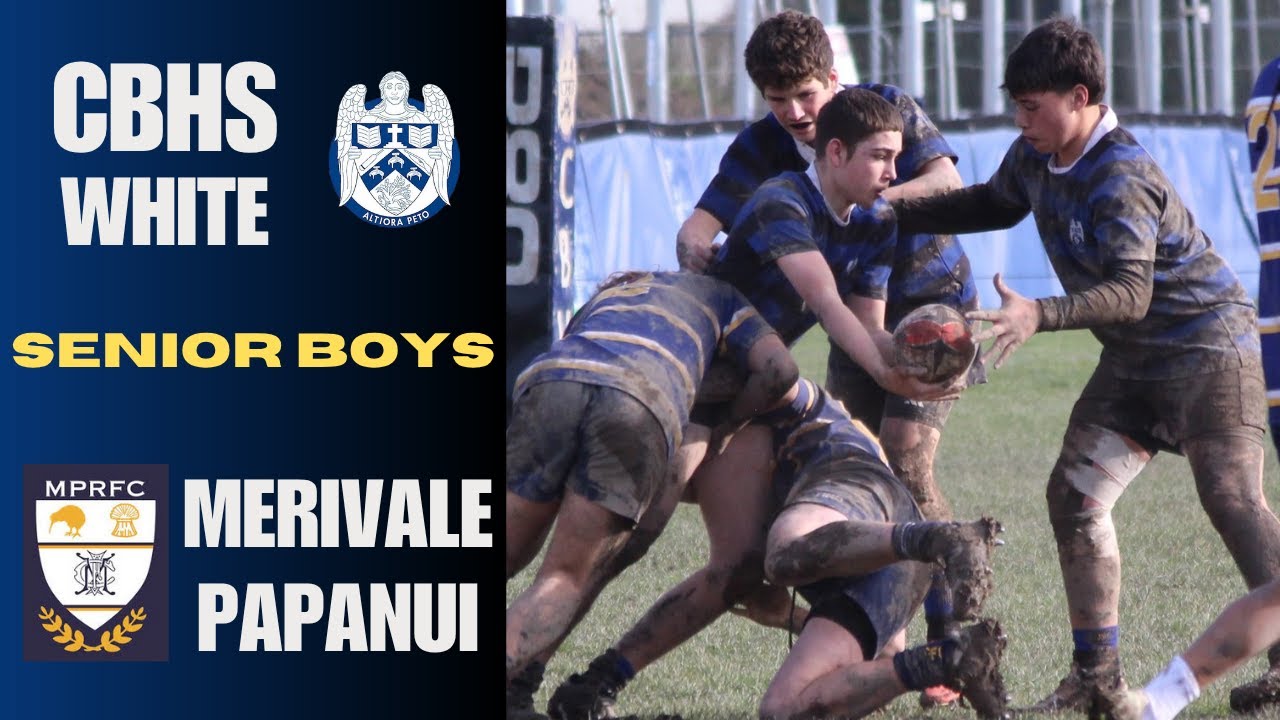 CBHS White (Y11) vs Merivale Papanui, Senior Boys Rugby, 28th June 2025 ...