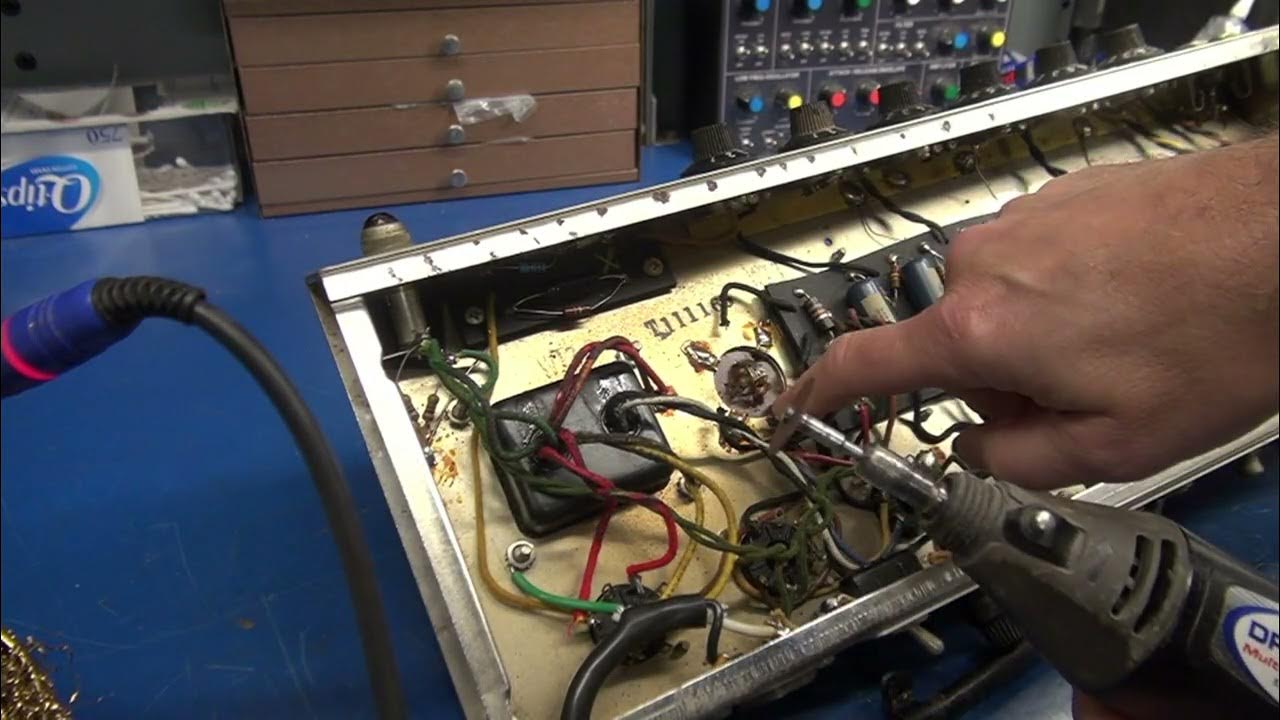 How to quickly remove Tube amp or Radio Filter Capacitor DLab