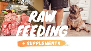 WEEKLY RAW FOOD PREP│What our French Bulldog eats!