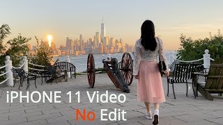 【Hoboken】 4K Shot on iPhone 11 Cinematic No Color Grade No Luts completely Raw!