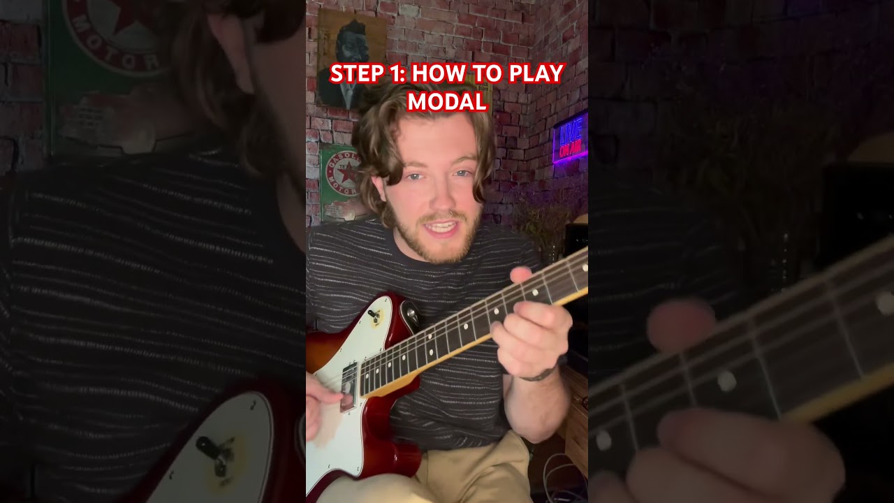 PLAYING MODAL NOTES! How to