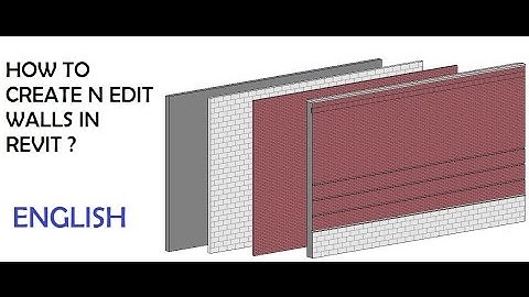 06-HOW TO CREATE AND EDIT WALLS IN REVIT ? (ENGLISH)