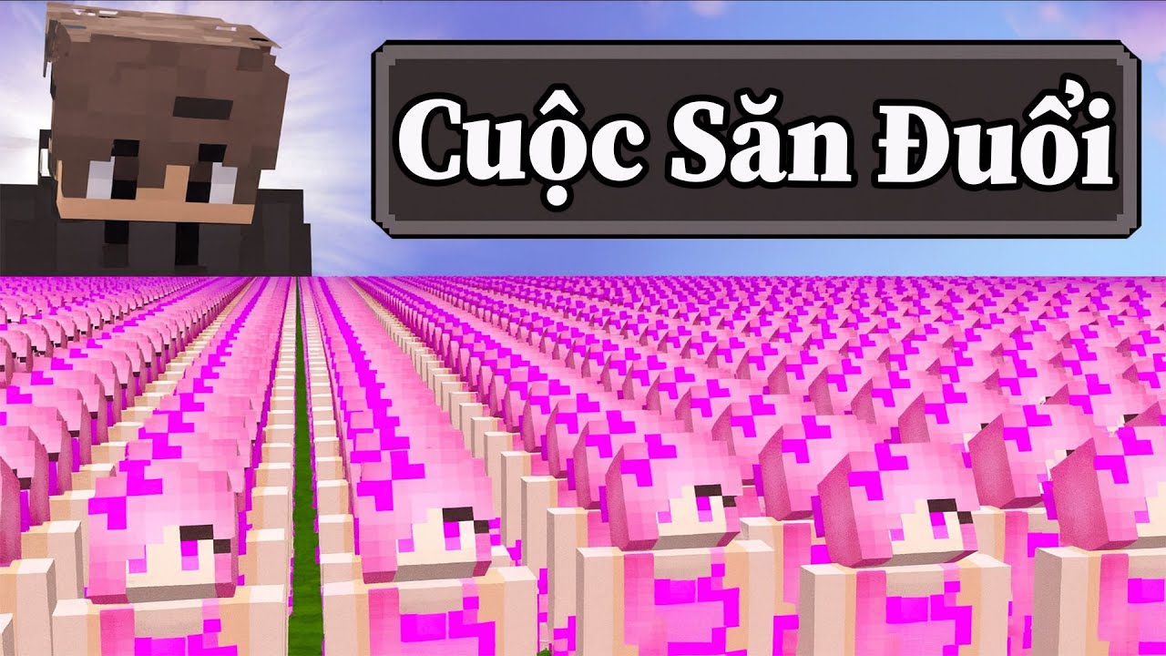 Đạt 09 Bị 1.000.000 Cô Gái Săn Đuổi Trong Minecraft Bất Ổn 🤣 Siêu Hài Hước