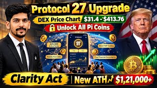 Pi Network Dex Price New Update Today Pi Coin Migration Withdrawal Us Clarity Act Latest News