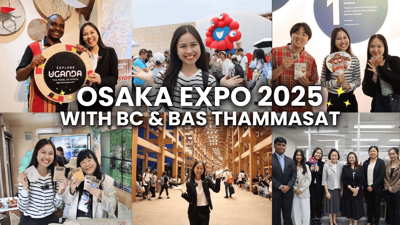 ไป Osaka Expo 2025 กับ BC & BAS ธรรมศาสตร์กัน! | Sandy Boon