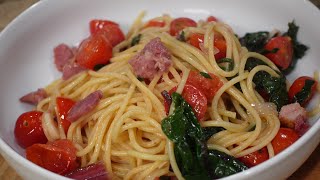 Spaghetti with Fresh Tomato and Ham by BBQ Southern Style 2,241 views 2 weeks ago 12 minutes, 26 seconds