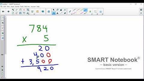Partial Product Multiplication Strategy Example (3 digit by 1 digit) 2