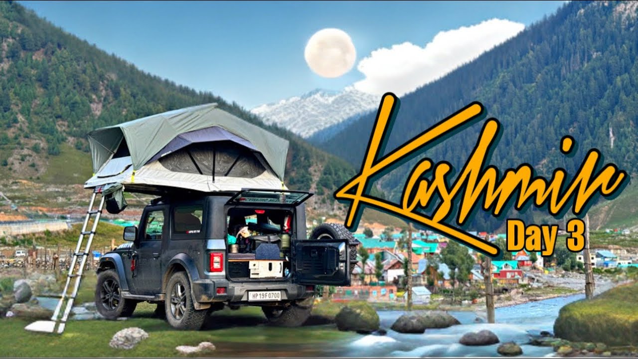 Jammu से चलते है pahalgam तक और Kashmir को आप देखो मेरी नज़र से Day 3 with