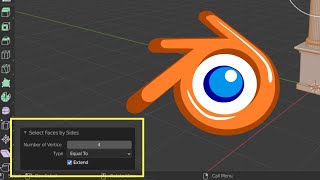 blender 2.8. Check mesh: number of vertices
