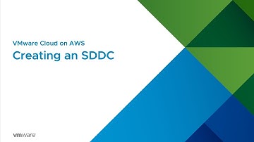 Deploy an SDDC on VMware Cloud on AWS