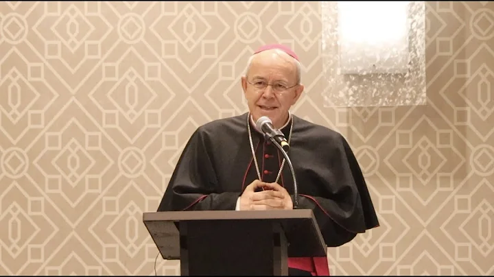 Bishop Schneider in Arlington with Peter Kwasniews...