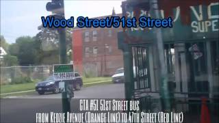 CTA #51 51st Street bus from Kedzie Avenue (Orange Line) to 47th Street (Red Line) (09-24-16)