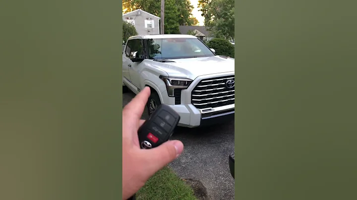 Toyota Tundra Remote Start Improved? #shorts
