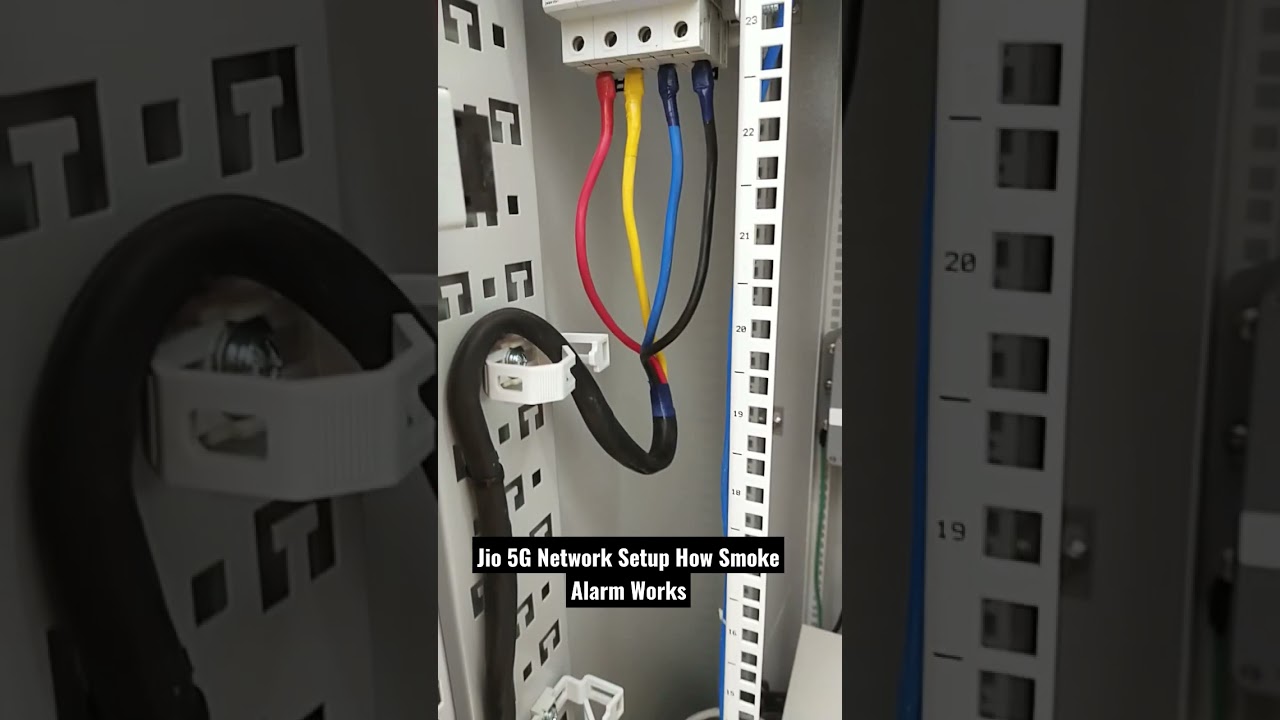 Jio 5G network Setup Equipment How Network Smoke Alarm Works 
