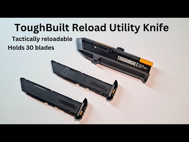 Toughbuild reload utility knife 