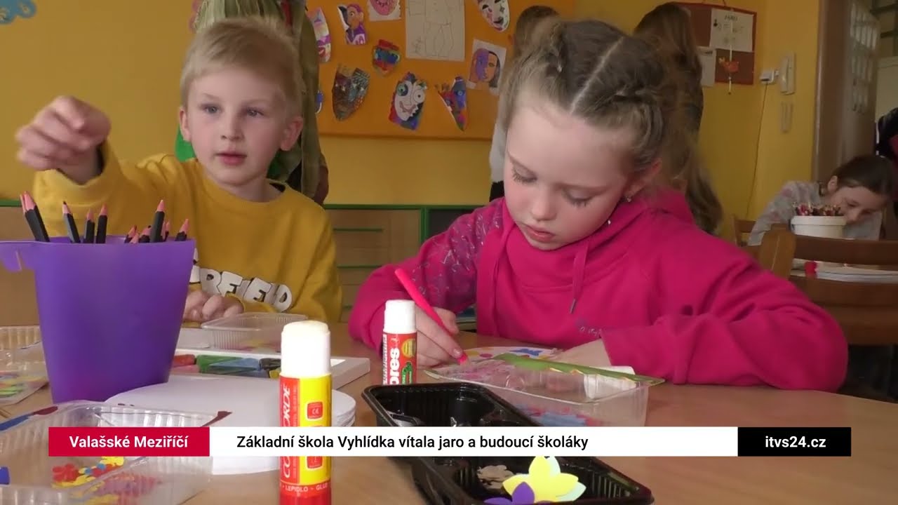 Valašské Meziříčí:  Základní škola Vyhlídka vítala jaro a budoucí školáky
