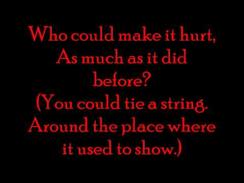 Thursday - No answers (lyrics)