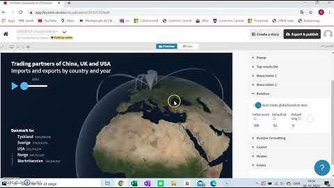 3D Connections globe Flourish
