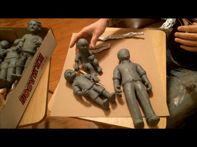 14. How to: sculpt with modeling clay. 1 of 2 