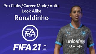 Ronaldinho Look Alike - Fifa 21 - Pro Clubs/Career Mode/Volta