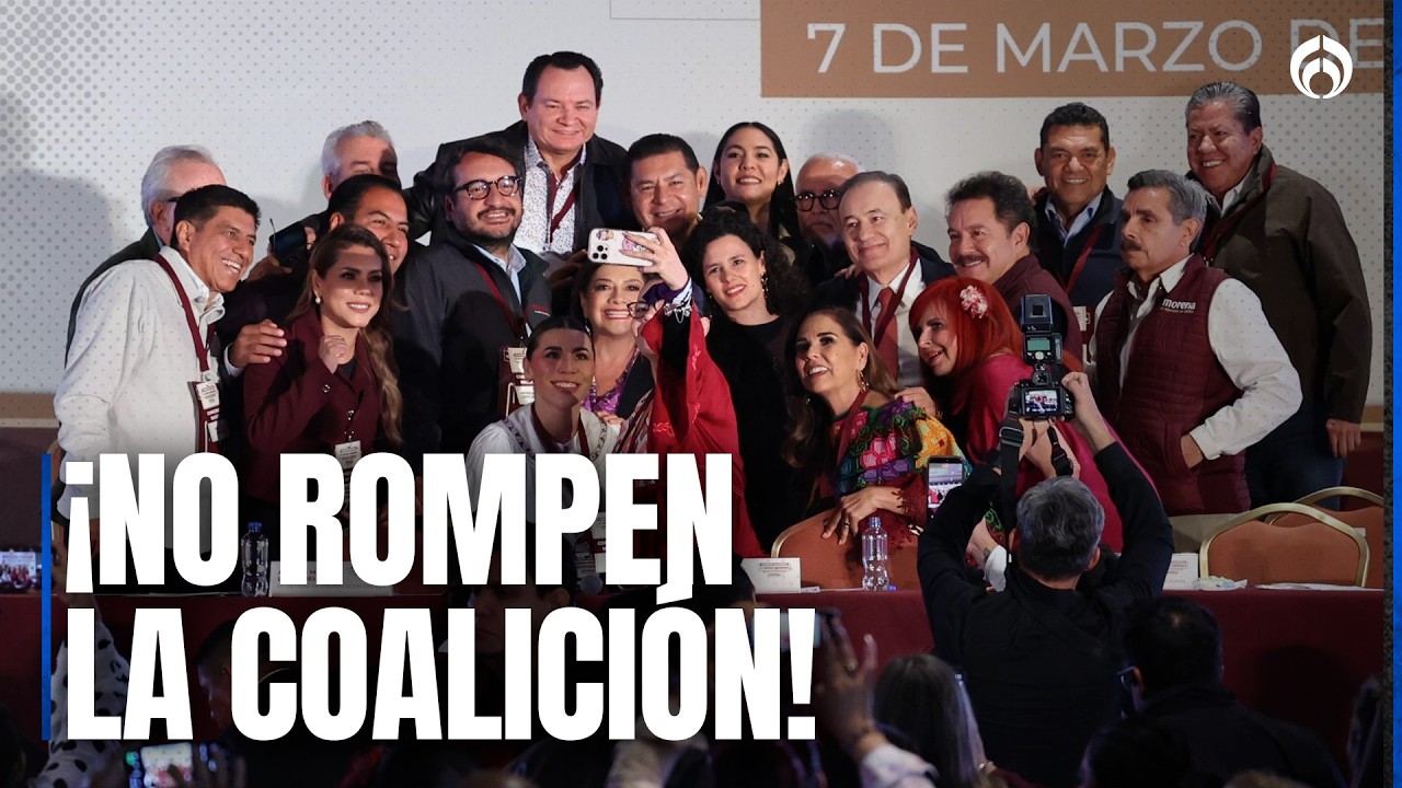 Morena aprieta filas rumbo a 2027… Pese a roces, van con PT y el Verde