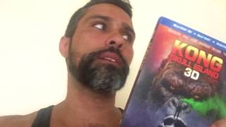 Kong Skull Island 3D Blu Ray Review