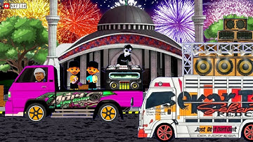 Gema Takbir Dj Remix | Animasi Takbiran Keliling Meriah 2024
