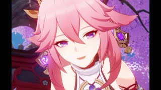 Yae Miko X Raiden Shogun