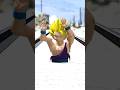 GTA V GOKU SAVING HIS A SON 😨| #shorts