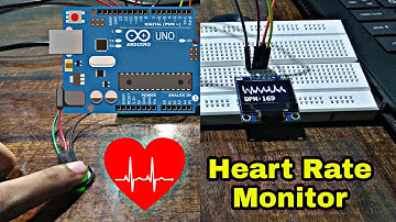 Heart ❤️ Rate Monitor Using || OLED Display ||Arduino Uno