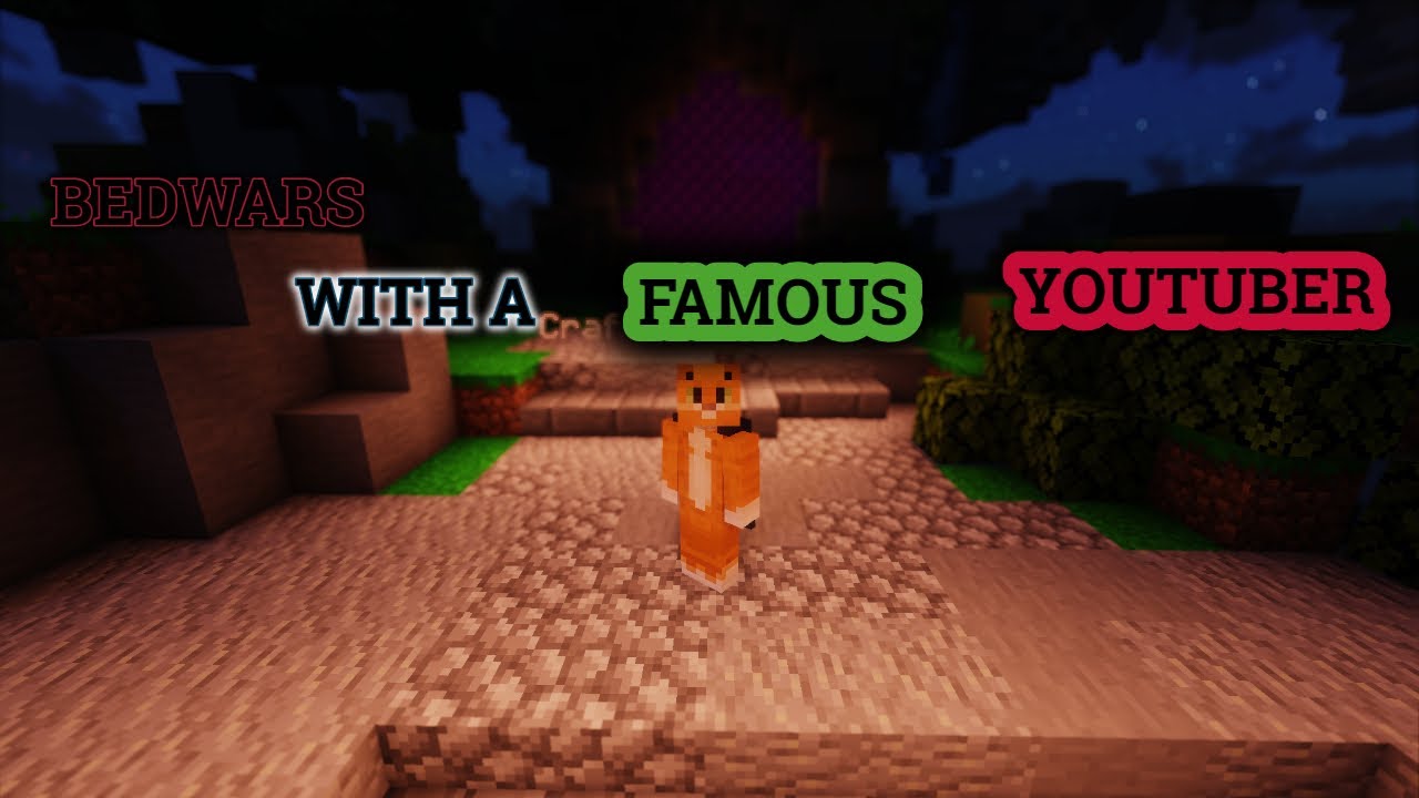 Bedwars with a FAMOUS youtuber! (Jayfire)