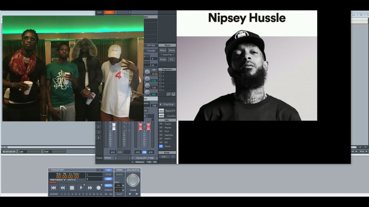 Nipsey Hussle ft Mozzy – I Do This (Slowed Down)
