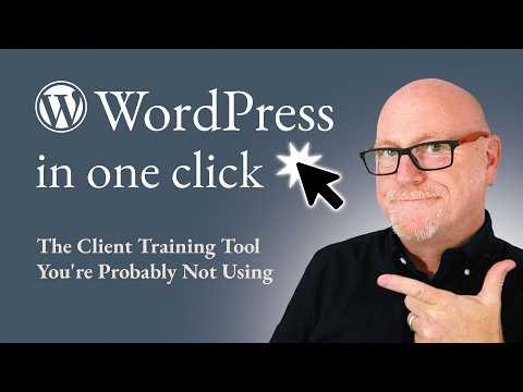 WordPress Playground & Blueprints - The Client Training Tool You're Probably Not Using