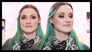 Copper Smokey Eyes &amp; Nude Lips ft; HonestlyÁine | LetzMakeup