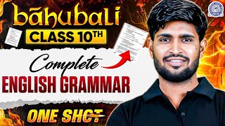 Complete English Grammar for MP Board Class 10th | One Shot | MP Board 2026 | Bahubali Series