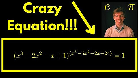 Can You Solve This Crazy Math Olympiad Equation? 🧠