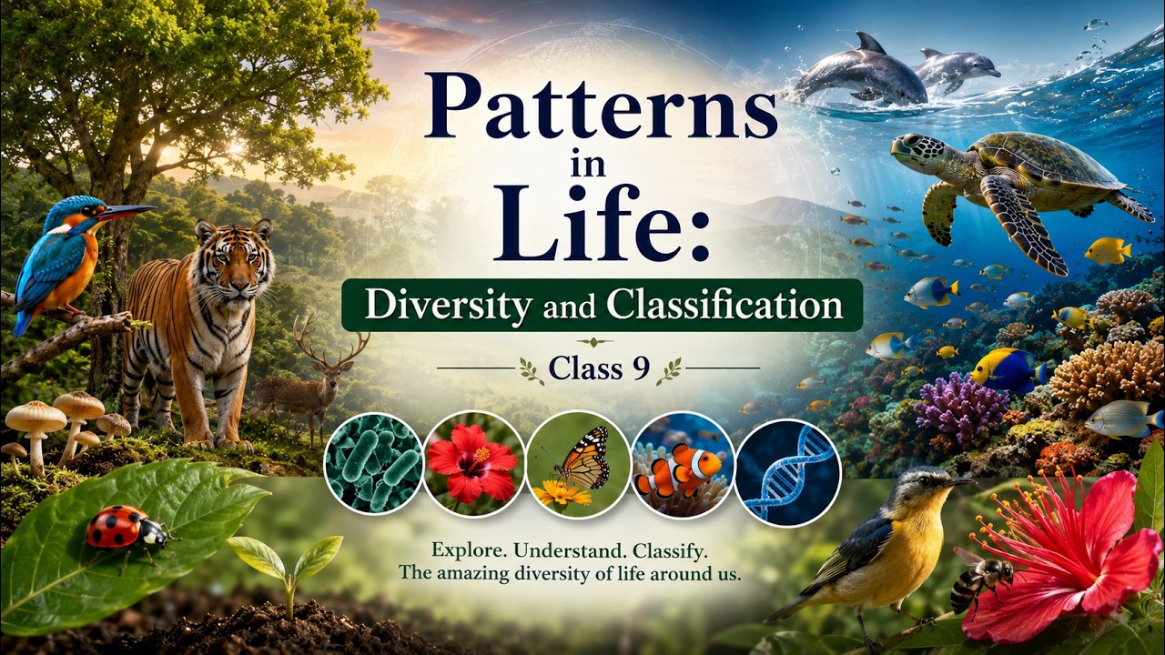 Class 9 Patterns in Life Diversity and Classification - YouTube