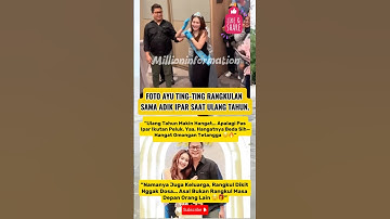 VIRAL! “Pelukannya bikin netizen auto merinding!” #beritaterkini #ayutingting #trending #shorts