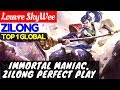 Immortal Maniac, Zilong Perfect Play Top 1 Global Zilong Louvre SkyWee Zilong Gameplay 12