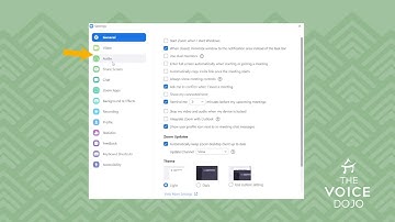 How to set up audio in Zoom for singing and music lessons