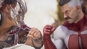 Mortal Kombat 1 General Shao vs Omni-man
