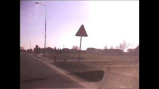 Fotoradar przenośny Kawęczyn - DK10 326km - trasa Toruń-Lipno - SG Obrowo