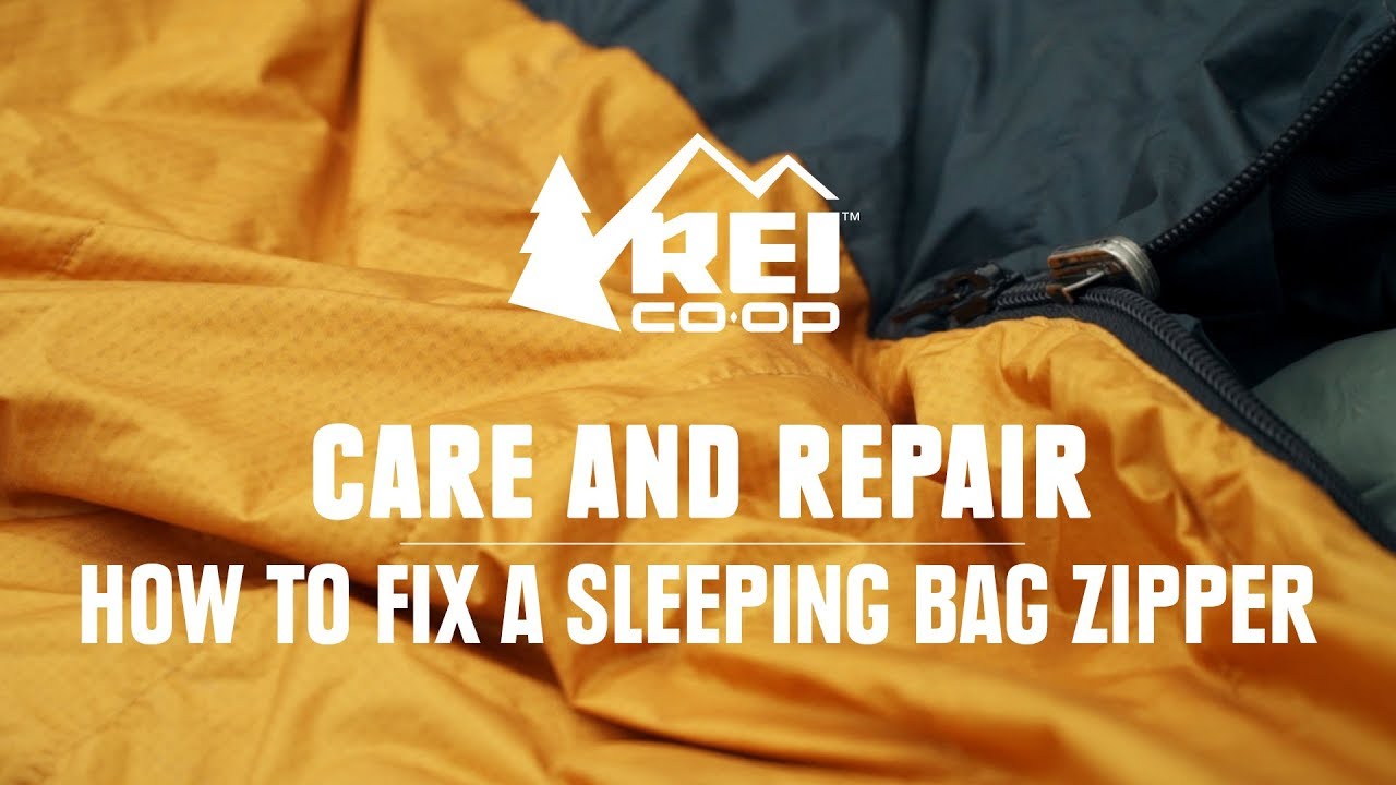 ⁣How to Fix a Sleeping Bag Zipper || REI